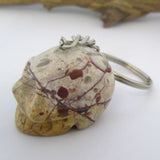 Brecciated Jasper Skull