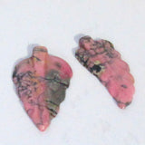 Rhodonite Leaf