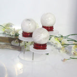 Rainbow Moonstone Sphere & Stand