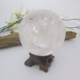Rainbow Quartz Sphere & Stand