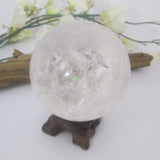 Rainbow Quartz Sphere & Stand