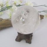 Rainbow Quartz Sphere & Stand