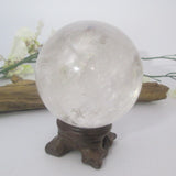 Rainbow Quartz Sphere & Stand