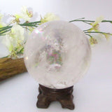 Rainbow Quartz Sphere & Stand