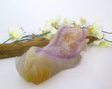 Amethyst Quartz Dragon Head