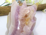 Amethyst Quartz Dragon Head
