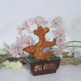 Rose Quartz Tree of Life
