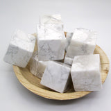 White Howlite Cube