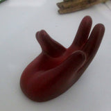 Buddha Hand Rosewood Sphere Stand