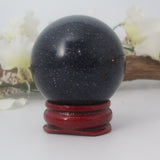 Blue Goldstone Sphere