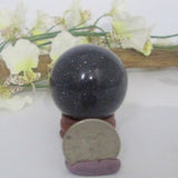 Blue Goldstone Sphere