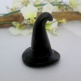 Black Obsidian Witches Hat