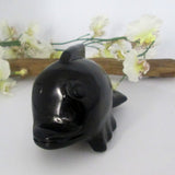 Black Obsidian Dolphin
