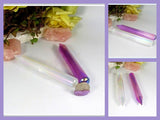 Aura Selenite Wand