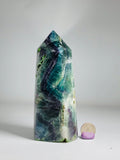 Protective Fluorite Tower