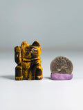Tigers Eye Money Cat