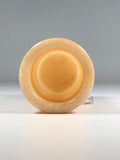 Yellow Jade Bamboo Vase