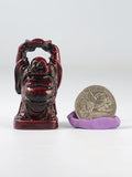 Happy Prosperity & Fortune Buddha Red