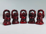 Happy Prosperity & Fortune Buddha Red