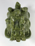 Jade Lucky Carved Dragon Turtle