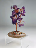 Amethyst Tree of Life Agate Base