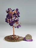 Amethyst Tree of Life Agate Base