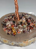 Carnelian Tree of Life Agate Base