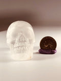 Selenite Skull