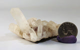 Clear Quartz Point Cluster