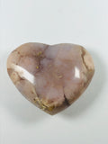 Flower Agate Heart