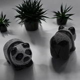 Black Obsidian Panda Bear