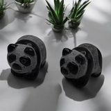 Black Obsidian Panda Bear