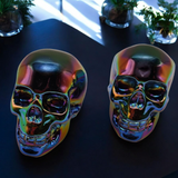 Rainbow Titanium Quartz Skull