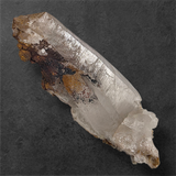Quartz with Iron, Limonite, Calcite & Goethite