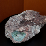 Calcite with Malachite, Chrysocolla & Shattuckite
