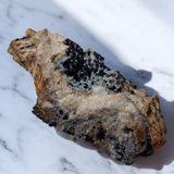 Azurite with Goethite