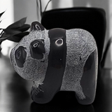 Black Obsidian Panda Bear