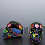 Rainbow Titanium Quartz Skull