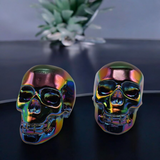 Rainbow Titanium Quartz Skull