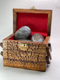 Wood Carved Jewerly Box