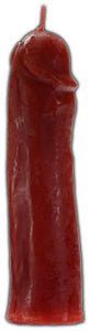 Red Male Genital Candles