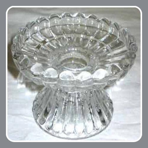 Universal Fluted Glass Candle Holder