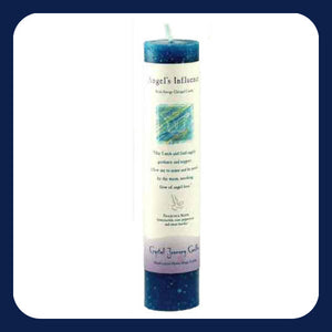 Angel's Influence Reiki Charged Pillar Candle
