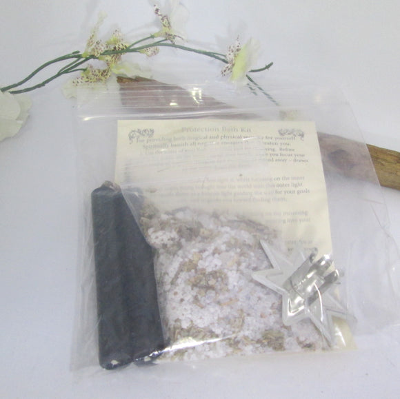 Protection Herbal Sea Salt Bath Mini Kit