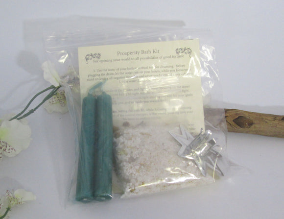 Prosperity Herbal Sea Salt Bath Mini Kit