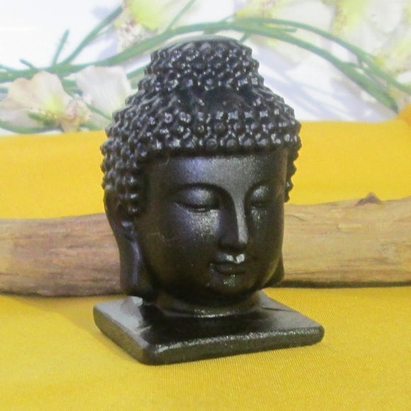 Black Obsidian Buddha