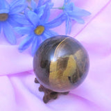 Tigers Eye Mini Sphere & Stand