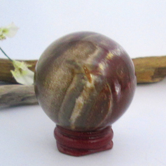 Petrified Wood Sphere