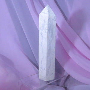 White Howlite Tower