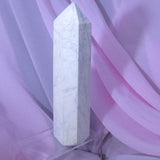 White Howlite Tower